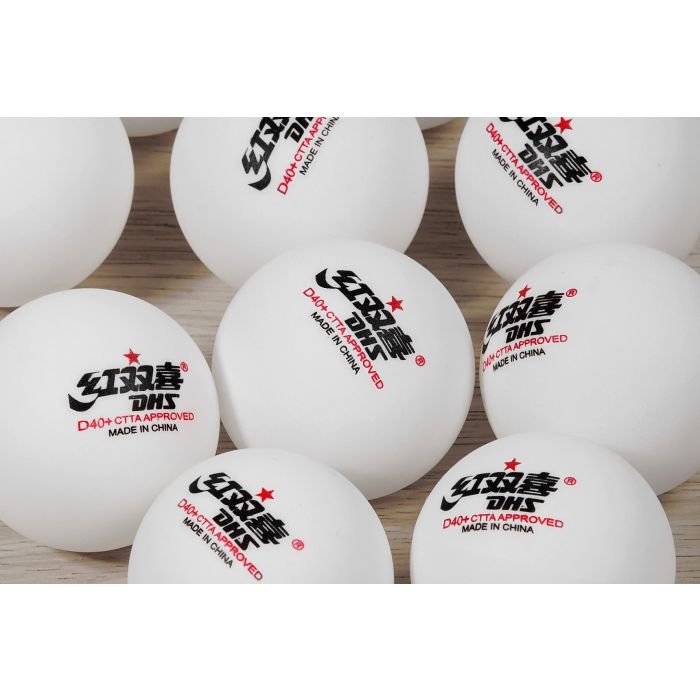 120x Balles DHS 1 étoile D40+