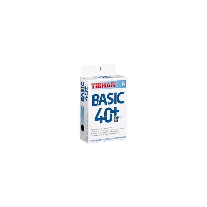 6 Balles PVC TIBHAR 40+ SYNTT NG BASIC
