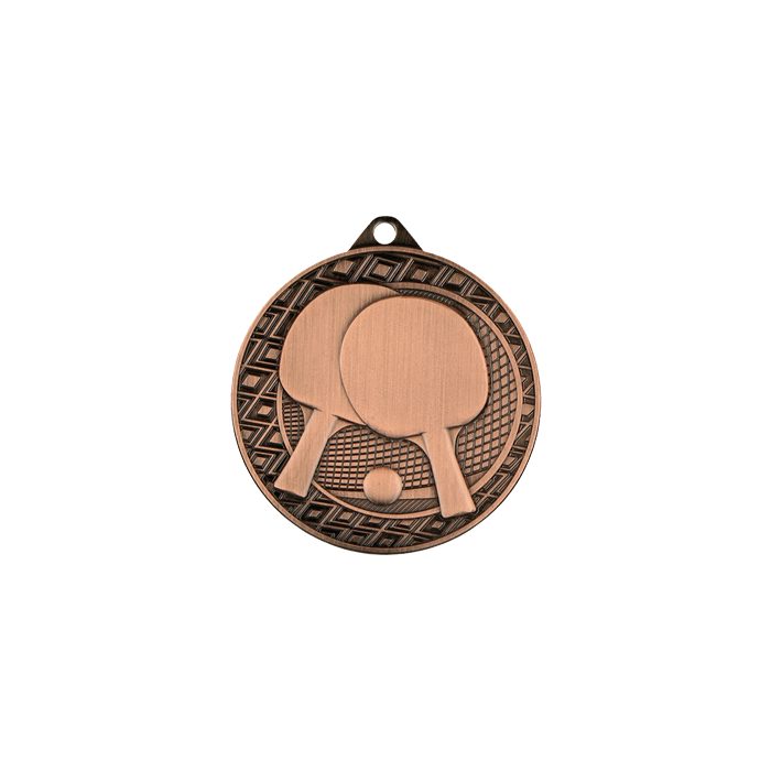 Médaille metal tennis de table 45MM