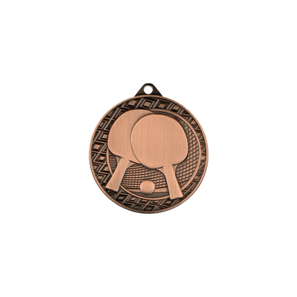 Médaille metal tennis de table 45MM