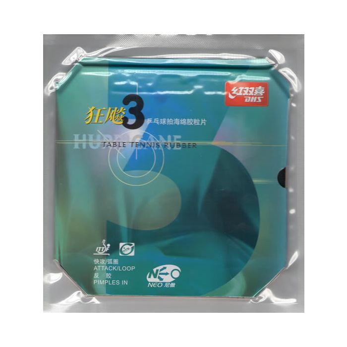 Revêtement Hurricane 3 NEO MEDIUM 39°