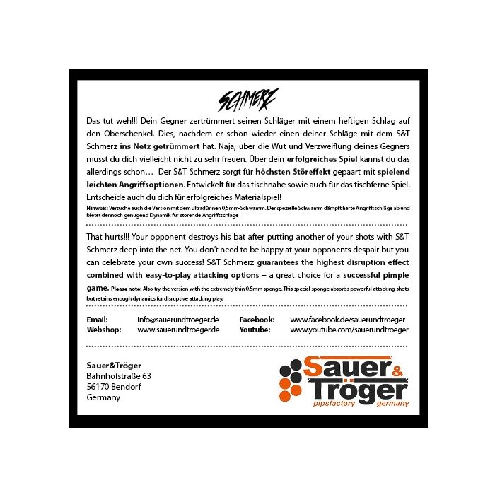 Revêtement SAUER & TROGER SCHMERZ